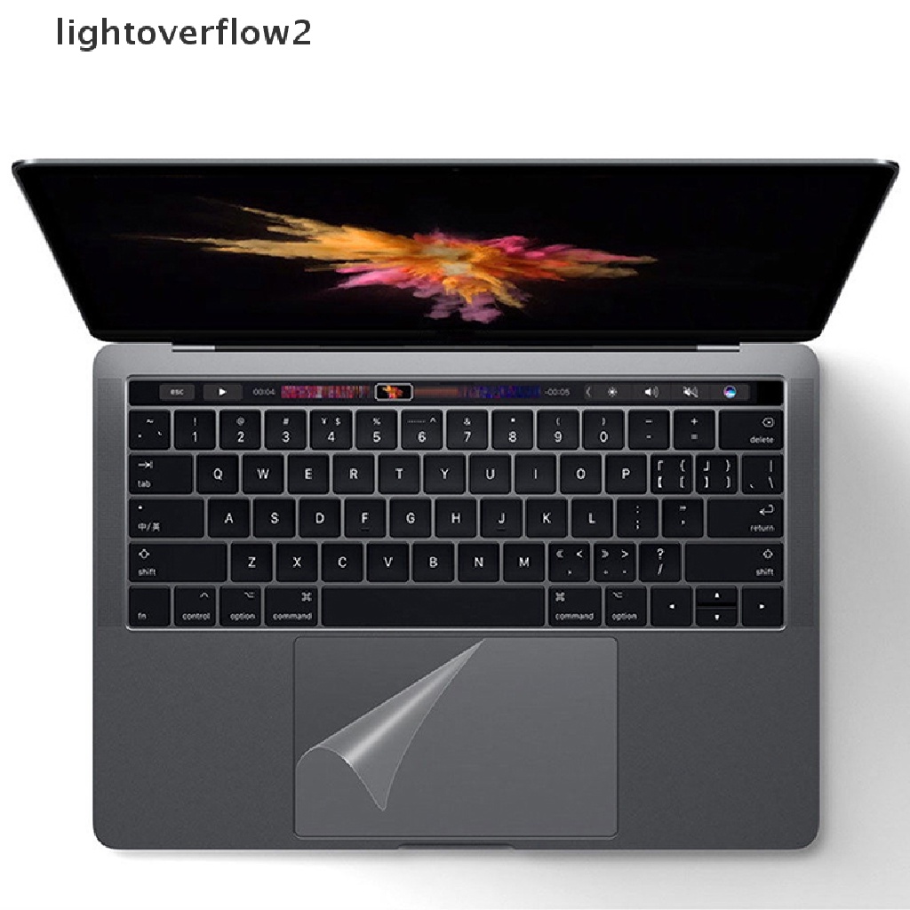 (lightoverflow2) Film Pelindung Layar touchpad Transparan Untuk laptop (ID)