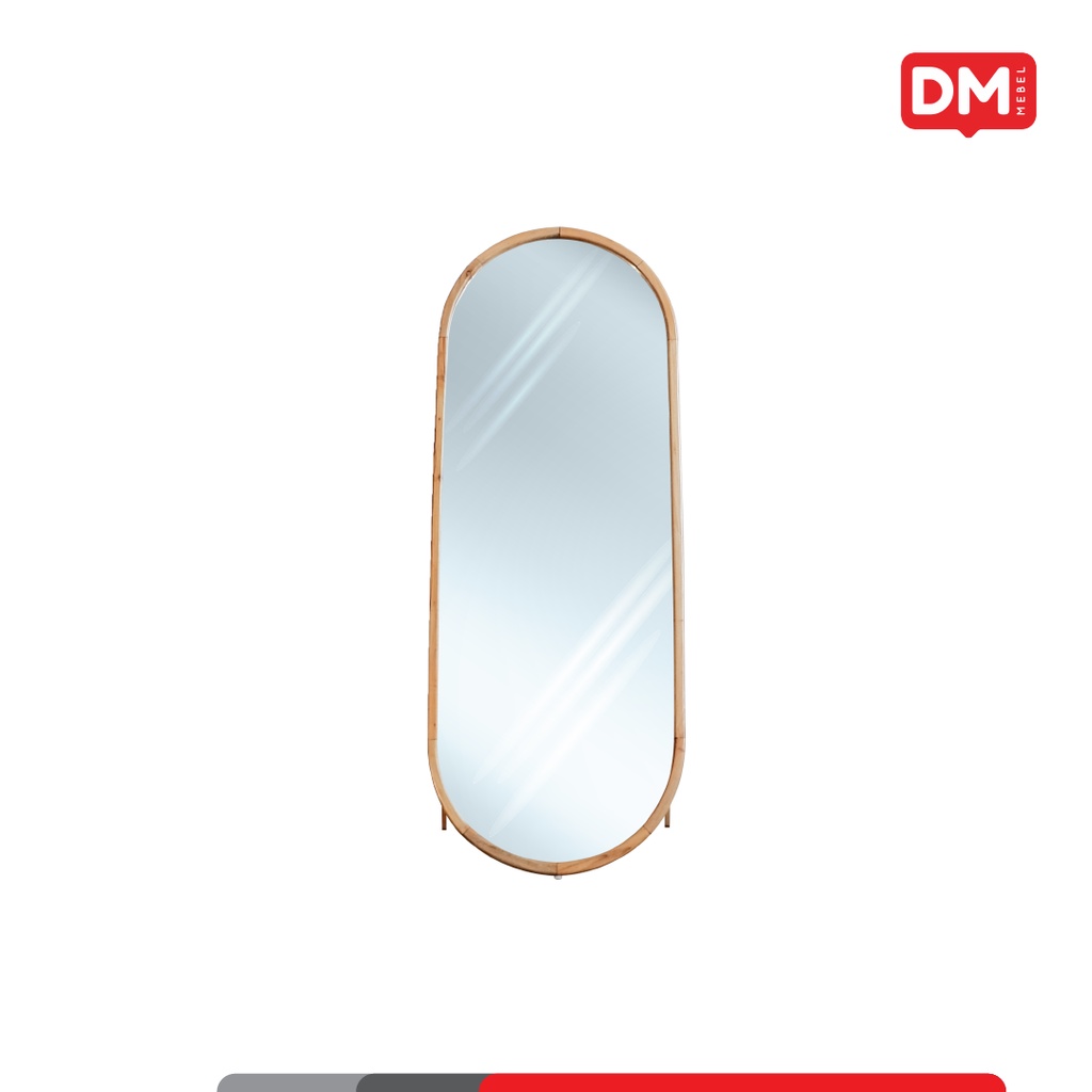 Standing Mirror Full Oval ANG - DM Mebel