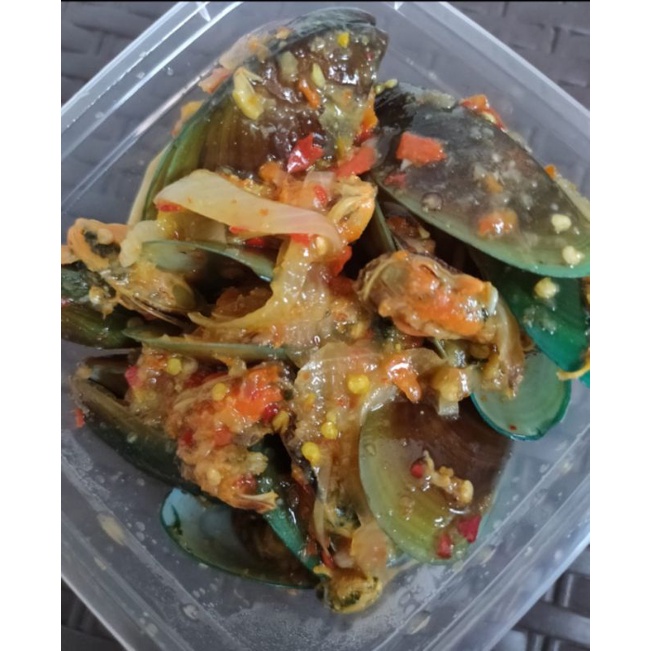 

sambal kerang hijau 250 gram