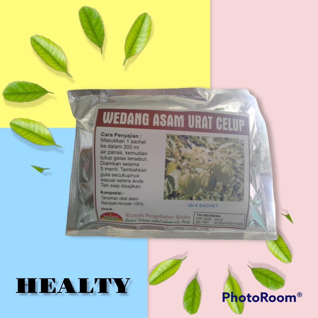 

Wedang Teh Asam Urat celup 100% Herbal