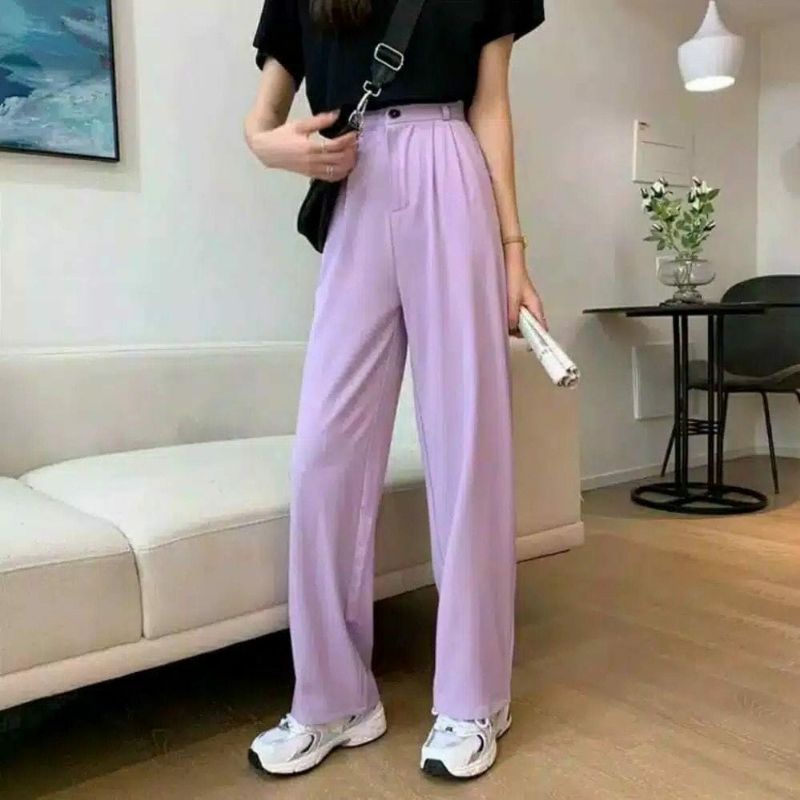 Yoora Pants  Kulot Celana Panjang Wanita