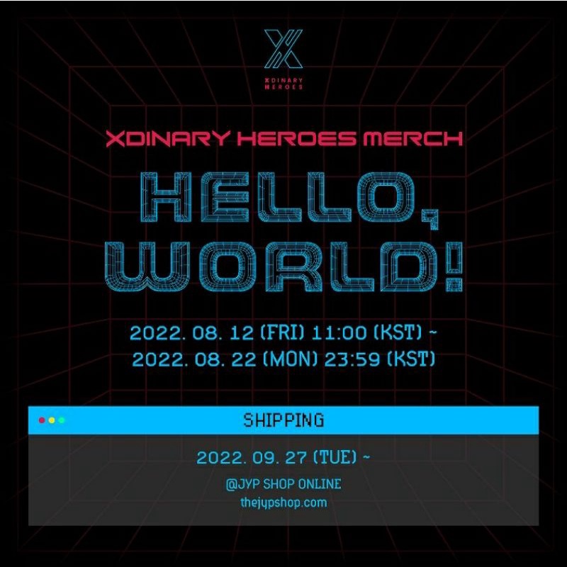 Xdinary Heroes <Hello, World> OFFICIAL MD