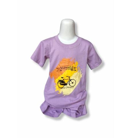 [APG.18Oc22a] SETELAN KAOS JOGJA ANAK  BAHAN KATUN TEBAL ASLI OLEH OLEH JOGJA MALIOBORO || kaos jogj