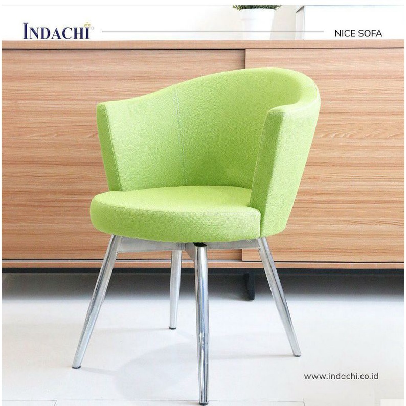 KHUSUS KARGO Kursi Santai/Kursi Tamu/Sofa Single INDACHI NICE Molek Furniture