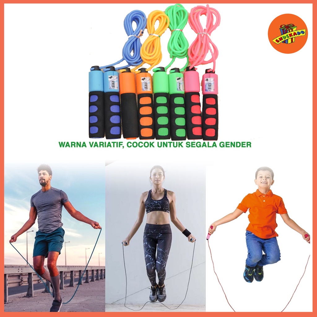 JUMPING ROPE M 229 - Lompat Tali Makassar - Tali Skipping