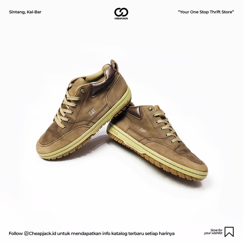 Sepatu caterpillar second bekas