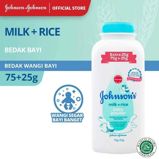 Johnsons baby powder 100gr ORIGINAL-BPOM