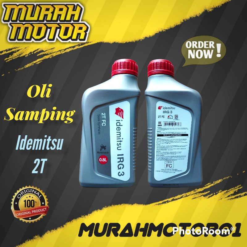 Oli Idemitsu 2T FC Semi - Synthetic Oli Samping Racing 2 Tak.