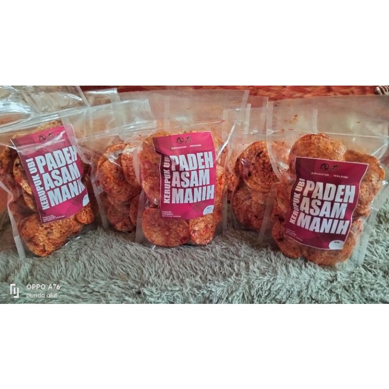 

CEMILAN KERUPUK PADEH ASAM MANIH original 250gr