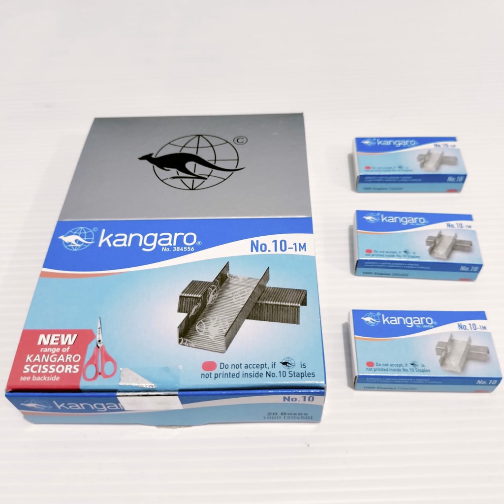 

ISI STAPLES KANGARO NO 10 ( 1 pcs )