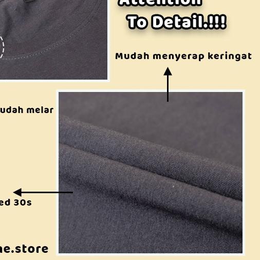 Tshirt kaos polos jumbo 3xl 4xl 5xl Big size cotton combed 30s premium - BIRU LAUT, M
