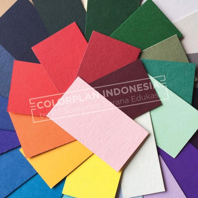 

SALE Kertas Colorplan 270gr size A4 (1 Pack isi 9 lembar per warna)