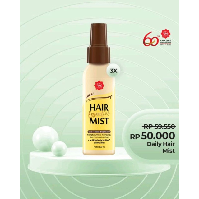 Paket 3 Hair Essential Mist Viva