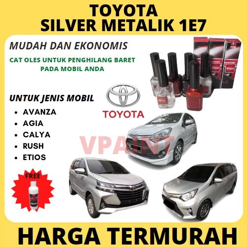 CAT OLES MOBIL TOYOTA SILVER 1E7 AVANZA,CALYA,RUSH,AGIA ORIGINAL DLL