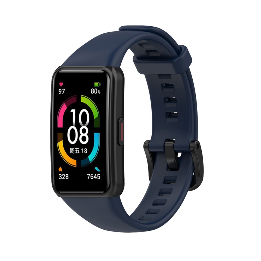 Silicone Strap Huawei Band 6 7 8 9 10 Honor Band 6 Soft Replacement Wristband