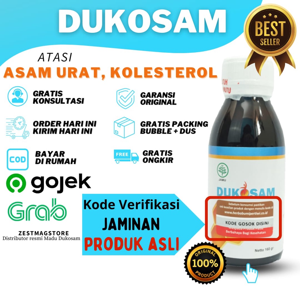 BEST SELLER MADU DUKOSAM UNTUK NYERI TUMIT REMATI  NYERI TEKLAPAK KAKI KEBAS SEMUTAN PEGAL LINU