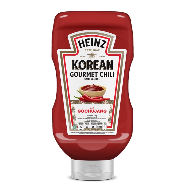 

HEINZ Korean Gourmet Chili ala Gochujang Pet 325 g ACCJKT