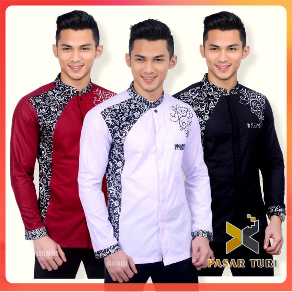 BAJU KOKO PRIA LENGAN PANJANG DEWASA