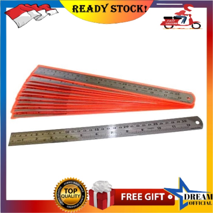 

Penggaris Besi / Mistar 20 - 30 cm