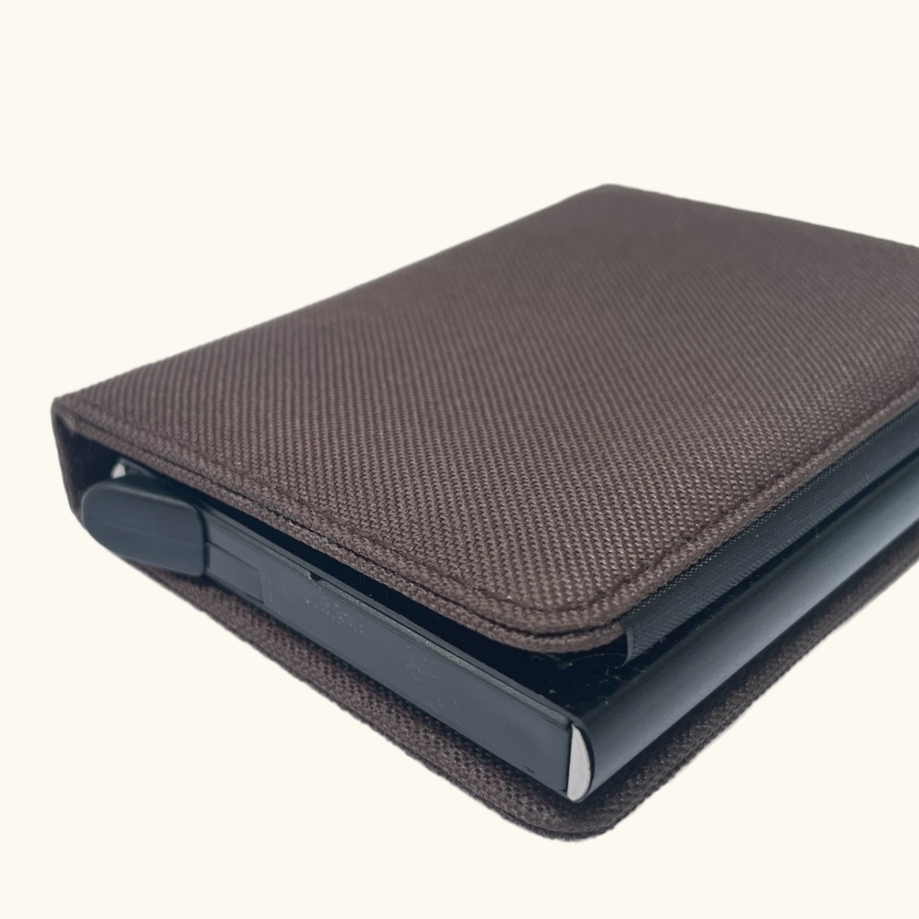 Slim Wallet RFID Protector Smart Card Holder Dompet Kartu Atm Pintar kain