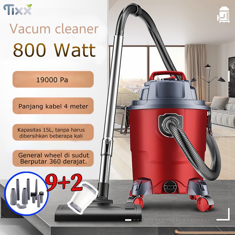 Jual Tixx Vacuum Cleaner Multipro Wet And Dry 15L Sedot Basah Kering ...