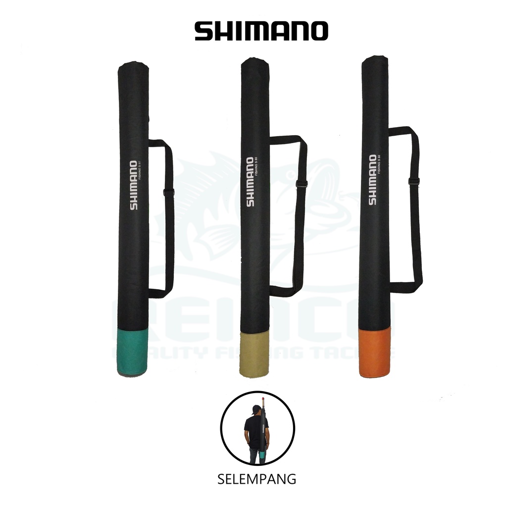 Tas Pancing Shimano Selempang Tegek Tabung Ukuran 75cm