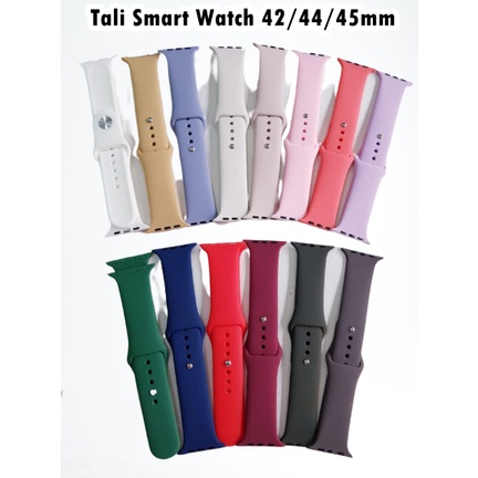 Strap Smartwatch 42/44/45mm | Tali Smartwatch T55 T500 T500+ T500+PRO DLL (Semua Type Smartwatch)  | Tali iWatch iWo