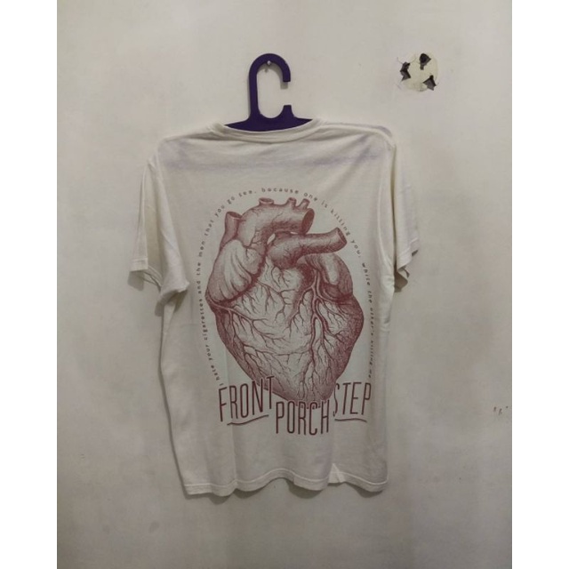 Front Porch Step Kaos Band Musik Baju Tshirt Tee Original Second Preloved Pop Punk Emo Tultex