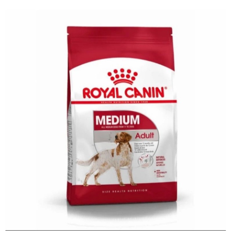 Royal canin medium dog adult 4kg makanan anjing royal canin