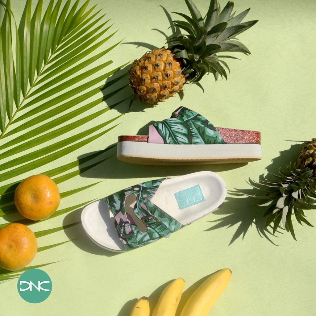 Sepatu Sandal Fashion Nyaman Original - DNC Heidi in Tropical
