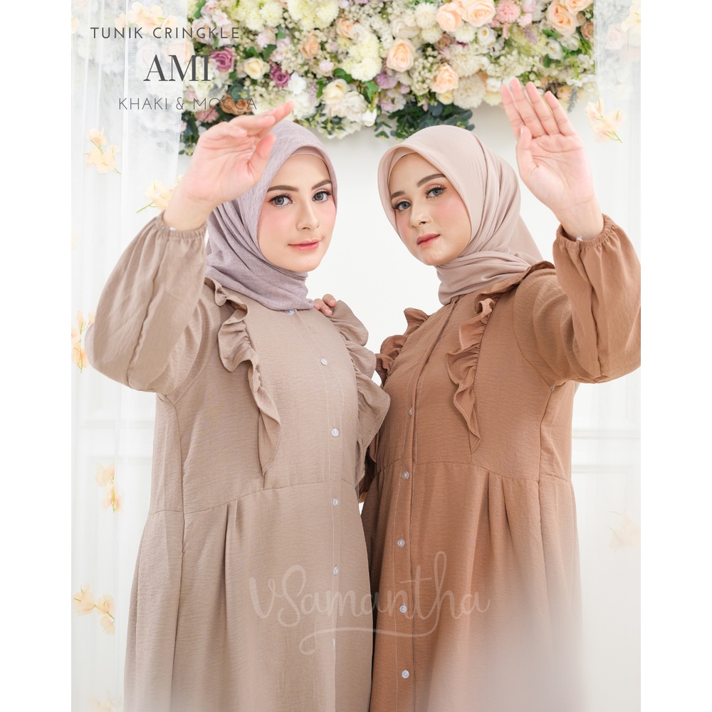 Tunik Crinkle Airflow Ami