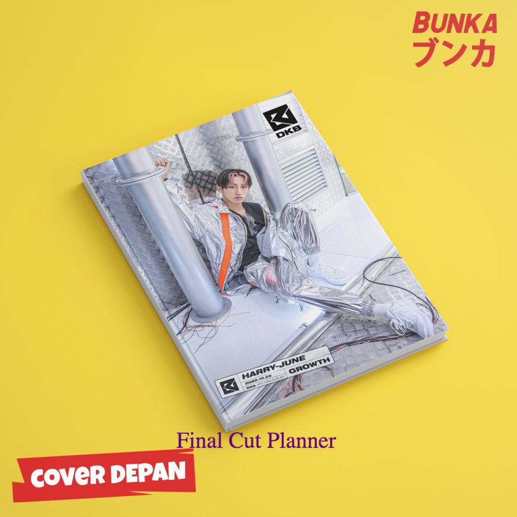

Notebook KPOP DKB Growth Harry June Hardcover A5 Buku Tulis Catatan Notes Agenda Planner Jurnal .