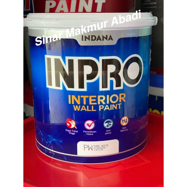 INPRO INDANA CAT TEMBOK EKONOMIS 4.5 KG INTERIOR