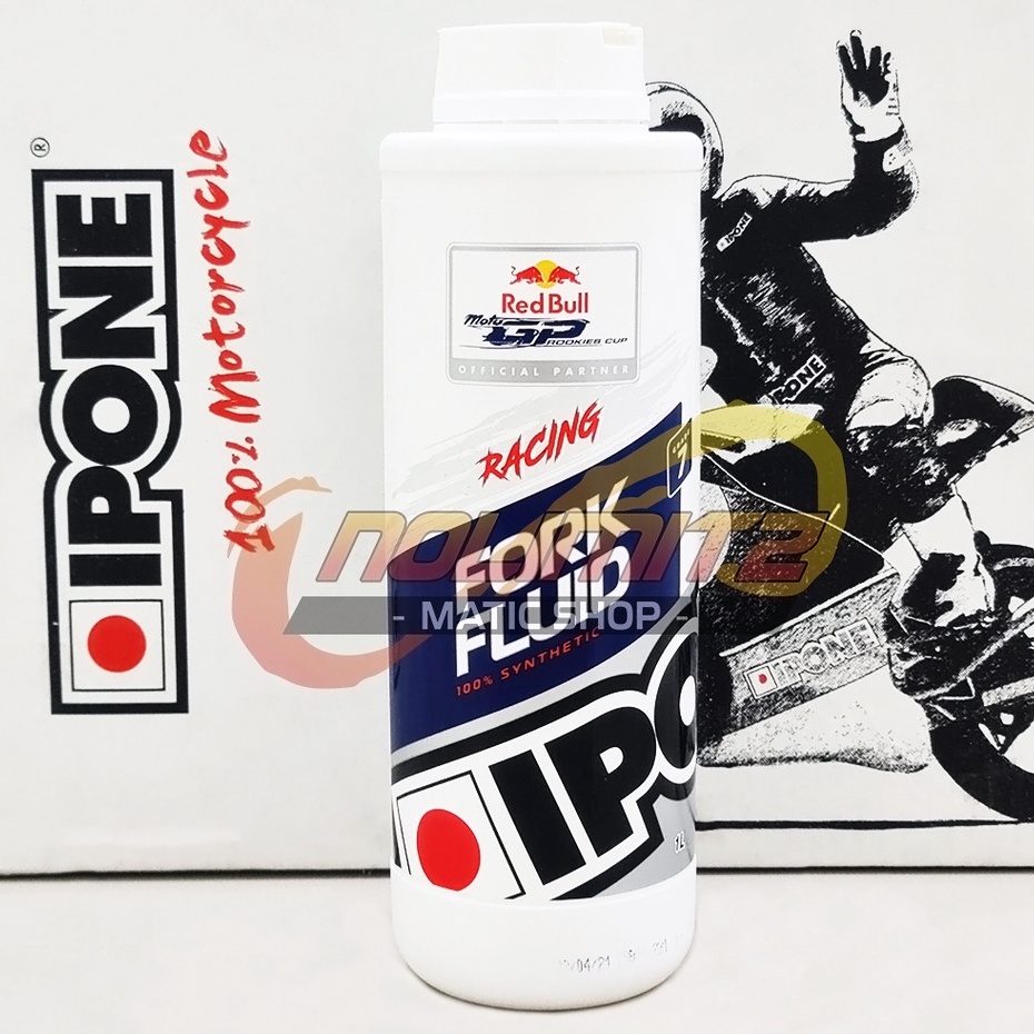 Fork Oil IPONE Oli Shock Depan Grade 7 Racing Synthetic Plus 1L