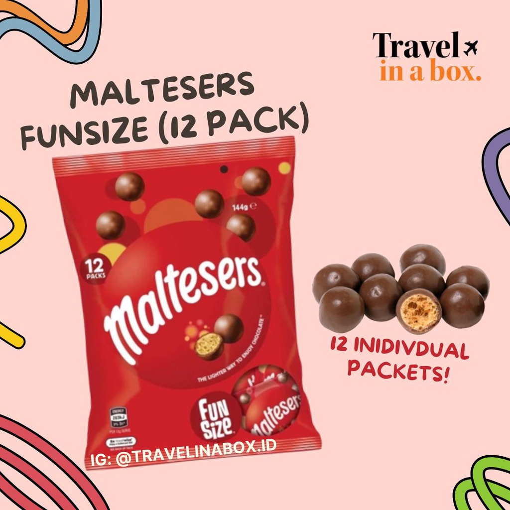 

Malteser Fun Size (Cokelat Import) ISI 11 SMALL PACKET