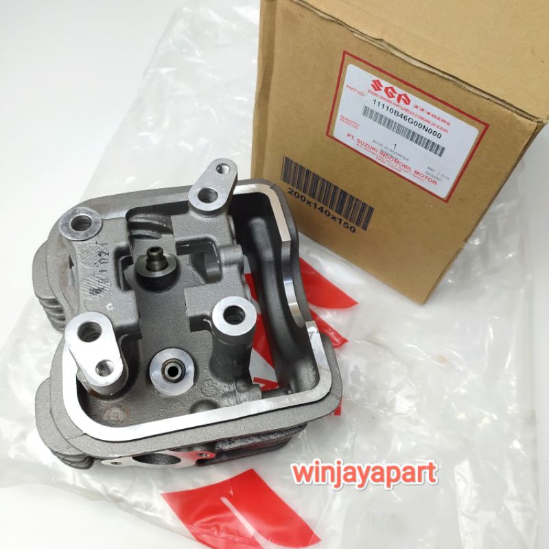 BLOK HEAD SPIN 125 11110B46G00N000 ORIGINAL SGP SUZUKI GENUINE PARTS