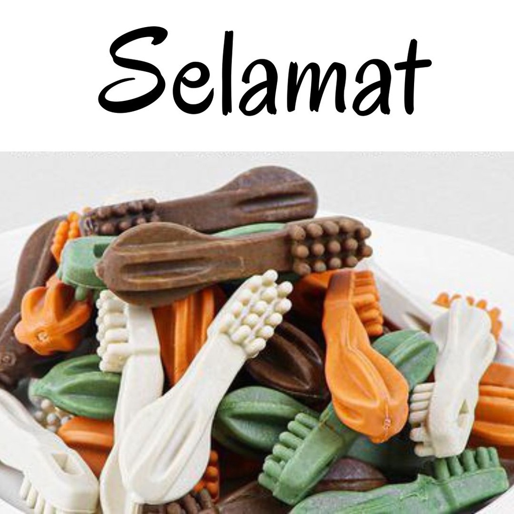 Sikat Gigi Geraham Toothbrush Dog Toys Mainan Gigitan Anjing FEFARM