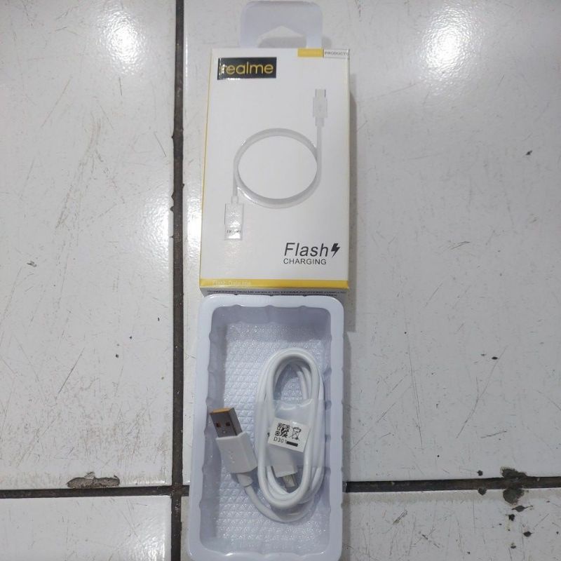 Kabel Data Realme New Suport Fast Charging Compatible for Realme 5/5i/C2/C3 - Micro USB