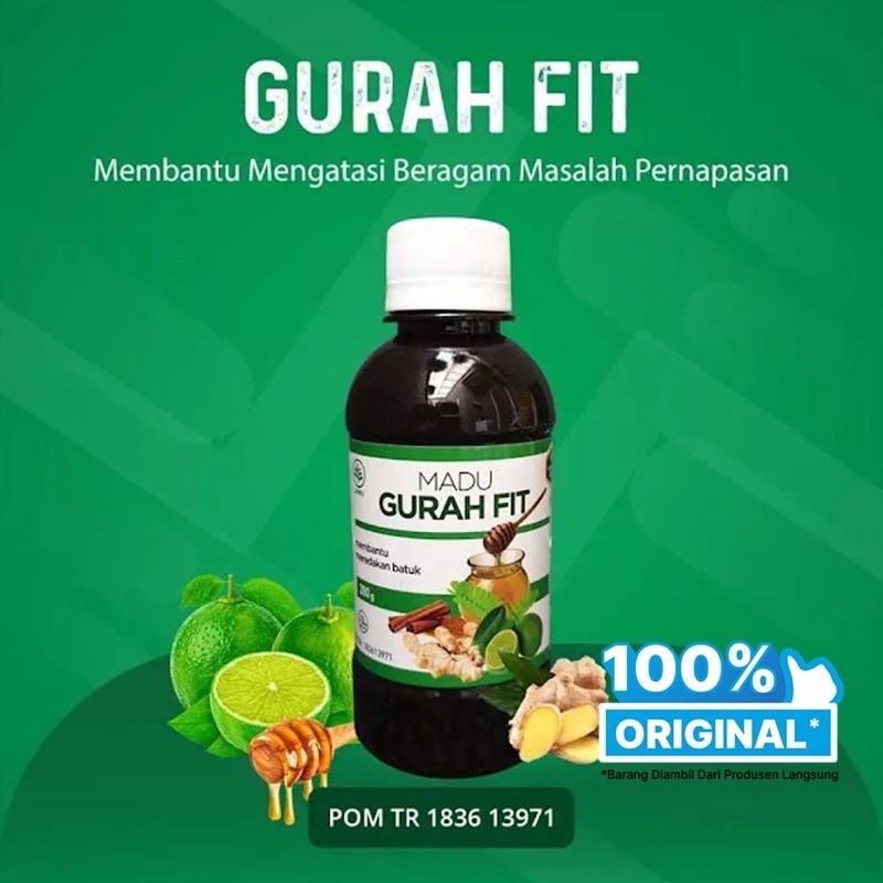 MADU GURAH FIT OBAT BATUK SIRUP