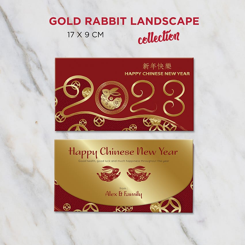 

family dinner landscape angpao - envelope chinese new year angpao 2023