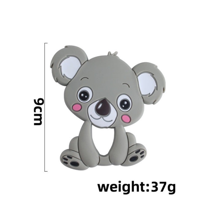 TC 4 KOALA | TEETHER BABY MODEL KOALA | GIGITAN BAYI TEETHER BENTUK KOALA | MAINAN GIGITAN BAYI SILICONE BPA FREE | RUZAIN MALL