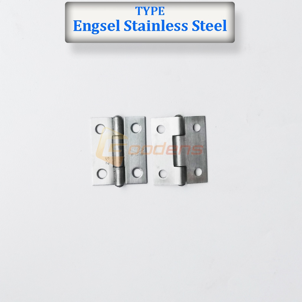 Engsel Kupu-kupu 2 Inch Engsel Jendela Engsel Pintu Stainless Steel