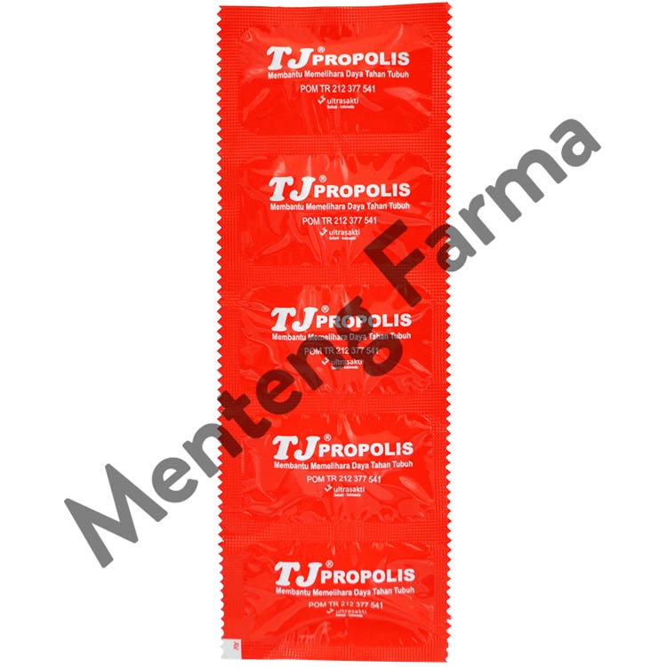 TJ Propolis 1 Strip 5 Kapsul - Memelihara Daya Tahan Tubuh