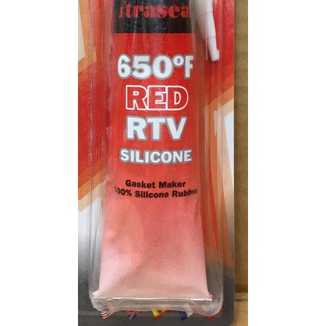 

xtraseal red RTV silicone sealant high temp 650*F(85gr)