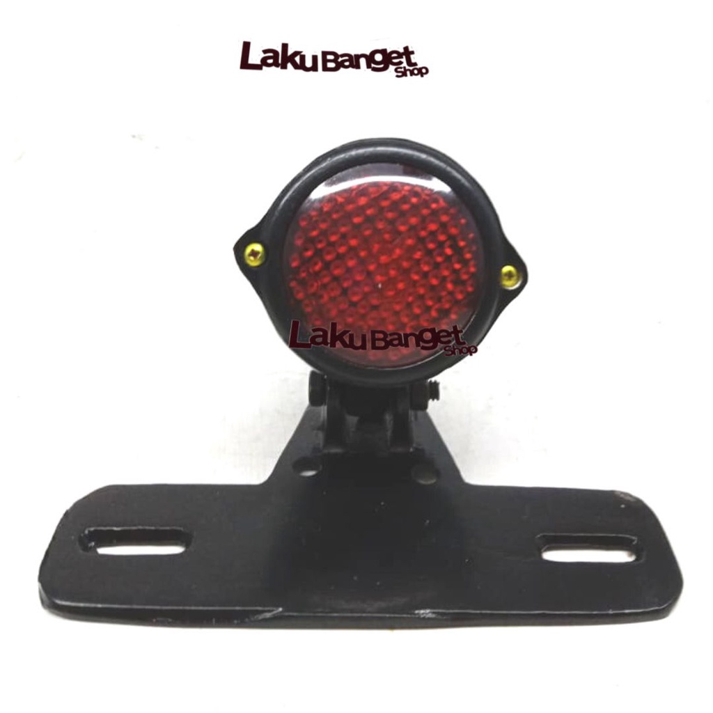 LAMPU STOP BULAT GRIL GRILL TRALIS JAPSTYLE STOPLAMP CUSTOM CAFERACER CHOPPER ROCKER