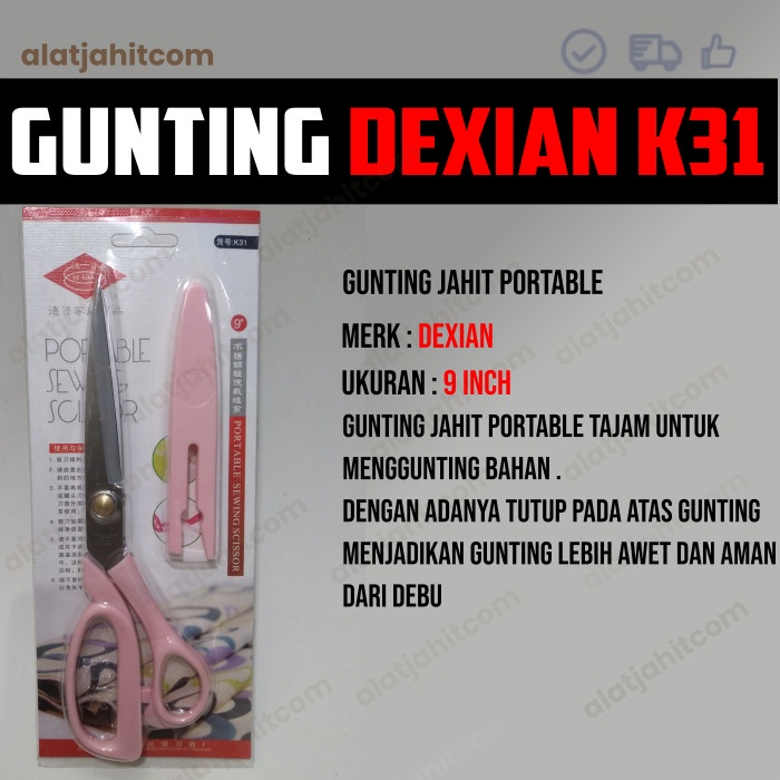 

Hemat Gunting Dexian K31 Sale!!!