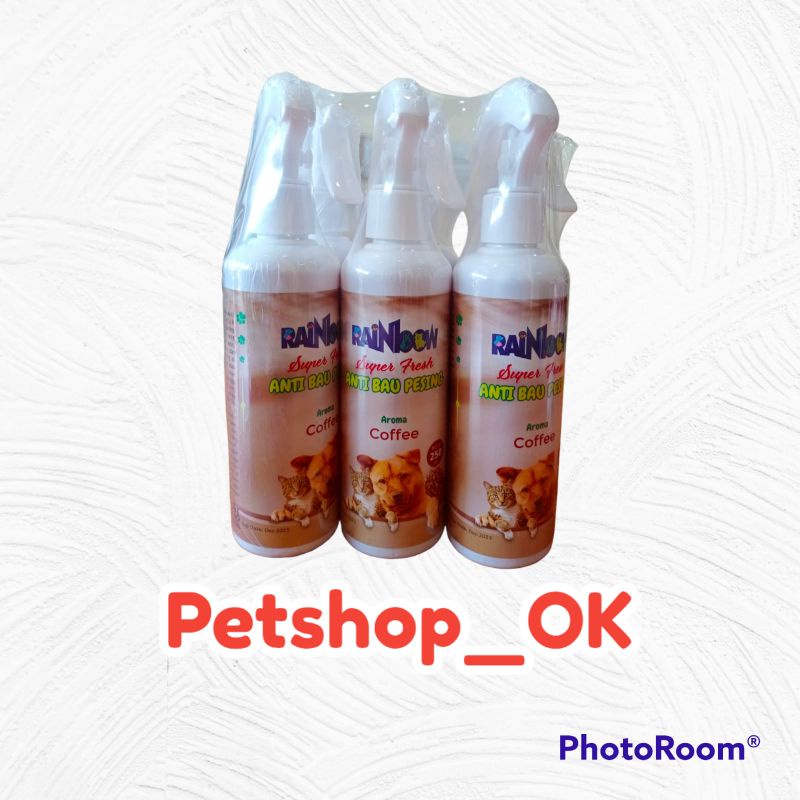 Rainbow super fresh anti bau Pesing hewan 250ml