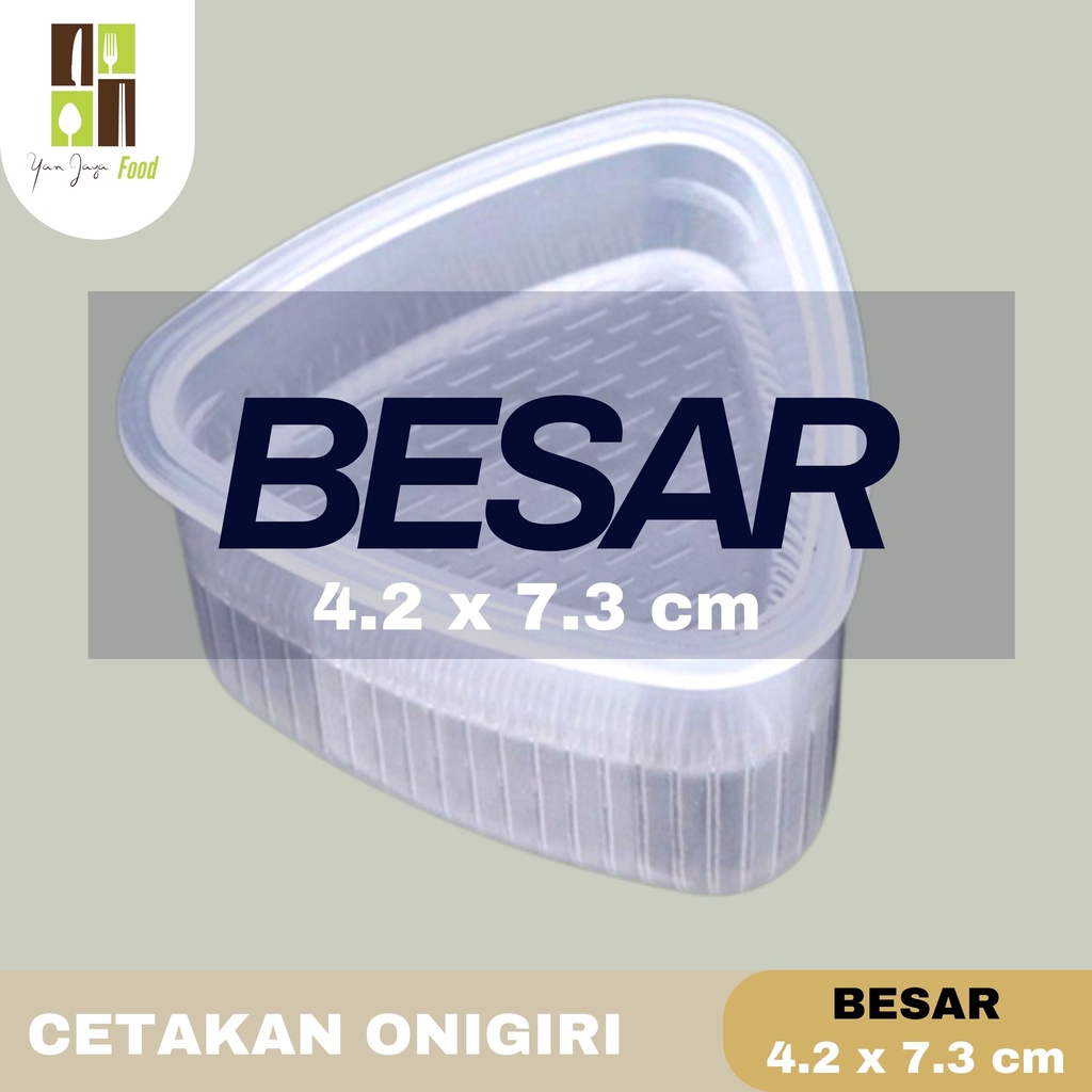 Cetakan Onigiri Sushi Nasi Bento Jepang Anti Lengket