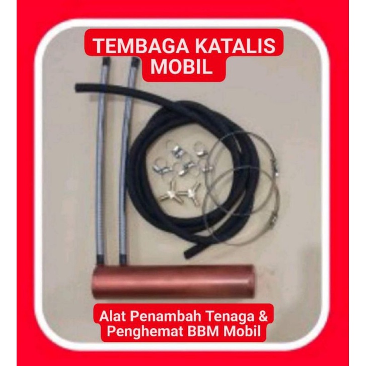 TEMBAGA KATALIS MOBIL TIPE Y (2 jalur) - Alat Penambah Tenaga & Penghemat BBM Mobil