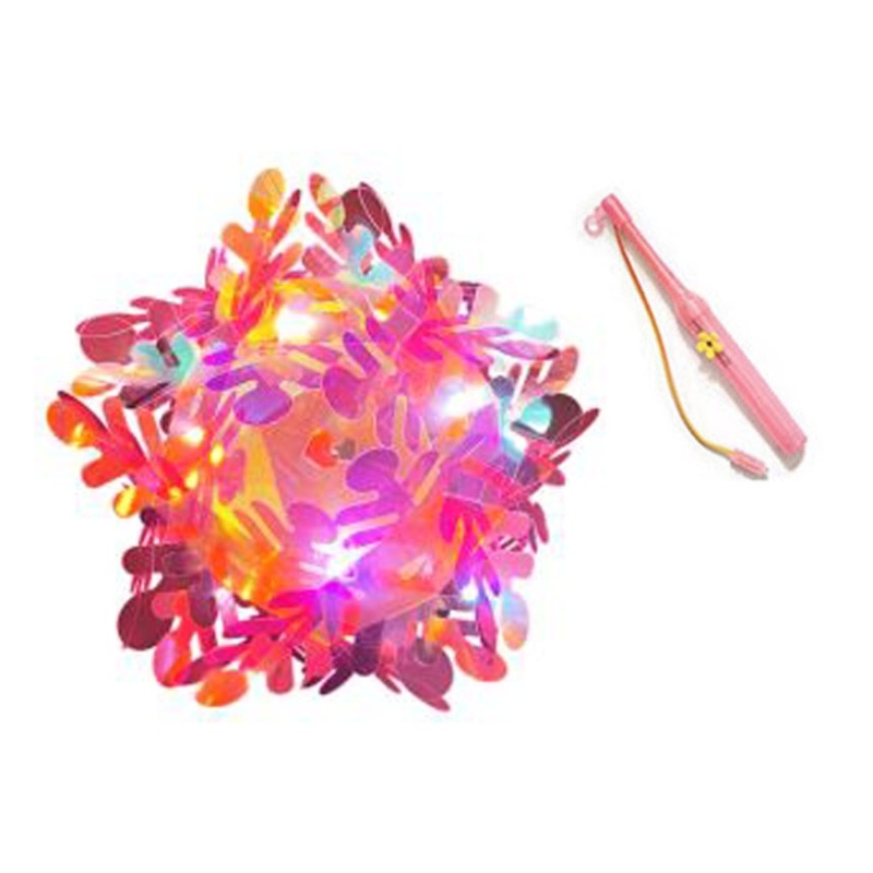 Zzz Lampu Lentera LED Portable Bentuk Snowflake Handmade DIY Untuk Dekorasi Meja